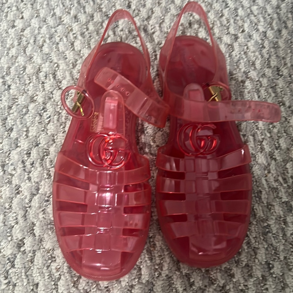 Gucci jellies sandals jelly old school